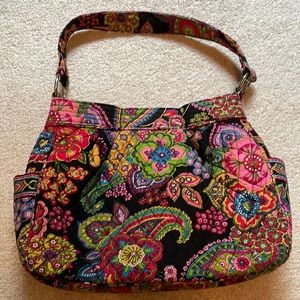 NWOT Vera Bradley bag “symphony in hue” pattern